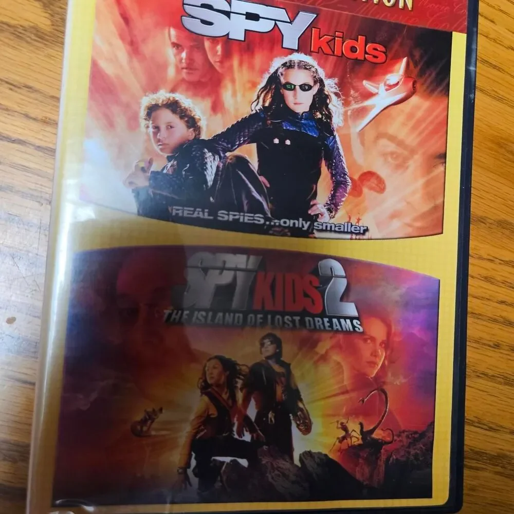 Spy Kids 1 & 2 DVD set. 2 movies SPY Kids & SPY kids 2 The island of lost dreams